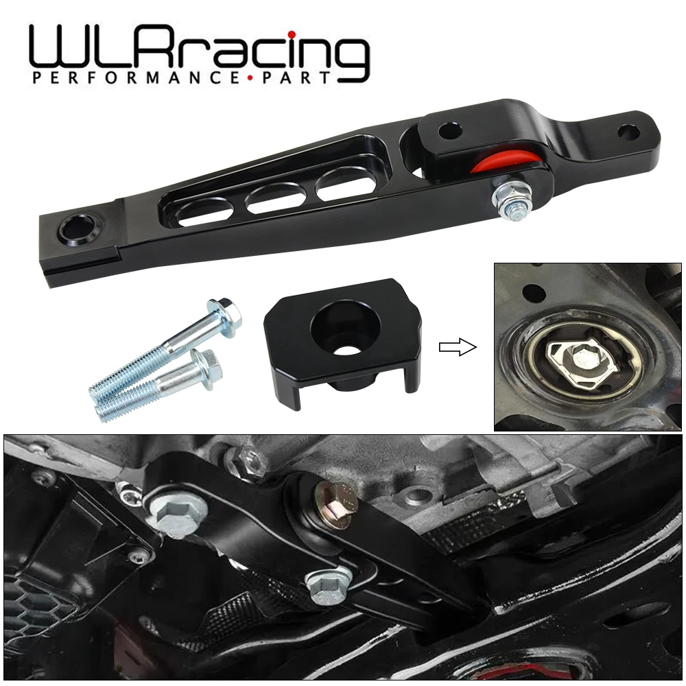 

WLR - Spherical Pendulum Mount + Billet MQB Dogbone Mount Insert For 15+ VW Mk7 Golf R GTI 5Q0198037C TSB05+BMI02