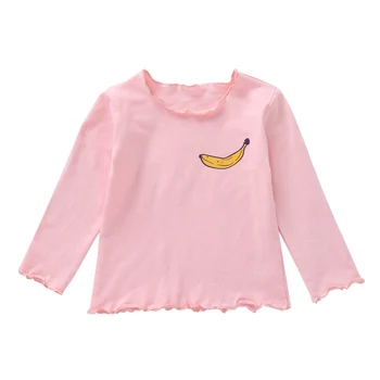

Autumn Winter Warm Baby Girl Thicken T-shirt Children Long Sleeve T-Shirts Tees Tops