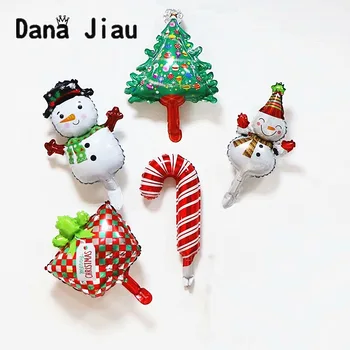 

Merry christmas decoration balloons happy new year kids gift toy christmas tree snow man DIY party ball Santa Claus candy box