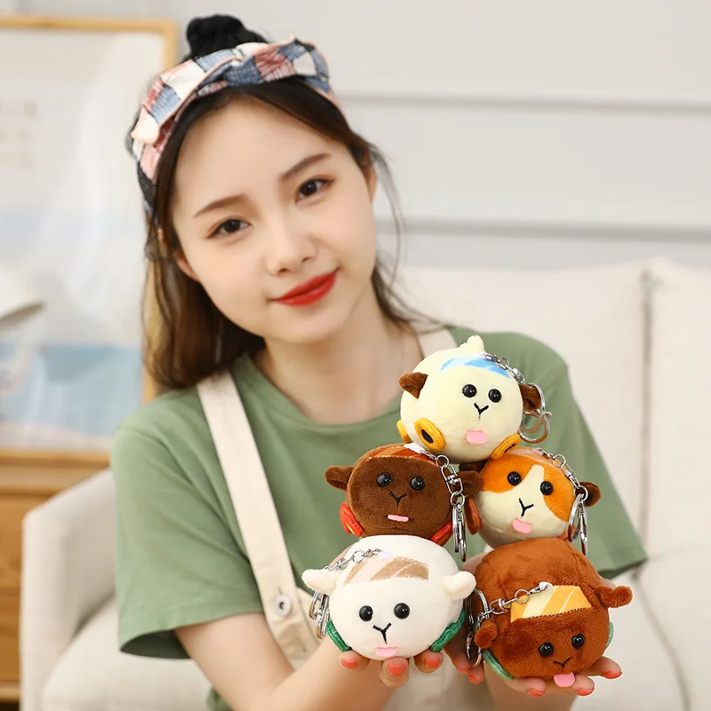

10cm Cute Hamster Plush Toys Kawaii Bag Backpack Pendant Keychain Stuffed Animals Kids Toys for Children Girl Gift Mouse Doll