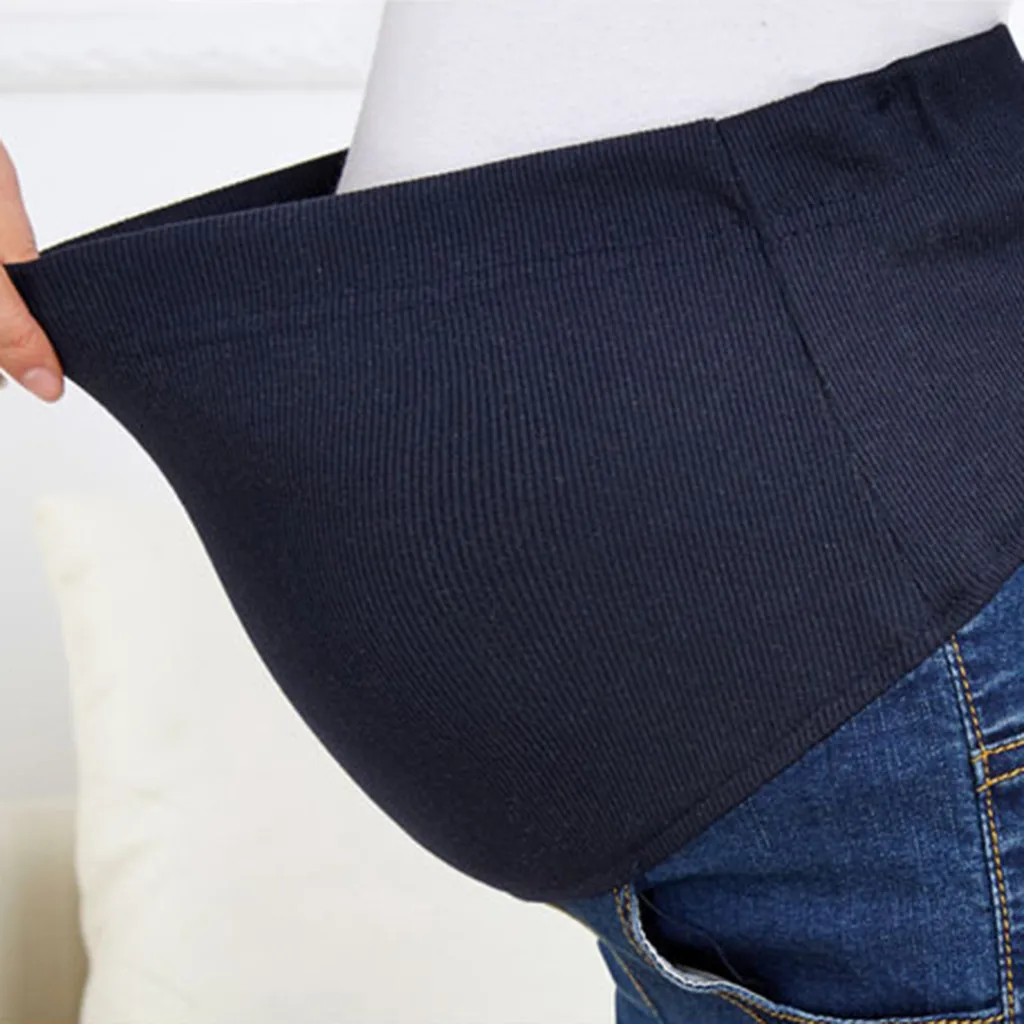 Джинсовые джинсы для беременных, рваные джинсы, брюки для беременных, брюки для кормящих, опора, леггинсы для живота, ropa premama embarazadas@ 45