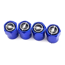 Синий цвет 4 шт./компл. новые шины для легковых автомобилей крышки клапана подходит для Защитные чехлы для сидений, сшитые специально для Opel Astra H G J Insignia Mokka Zafira Corsa Vectra C моторы стайлинга автомобилей