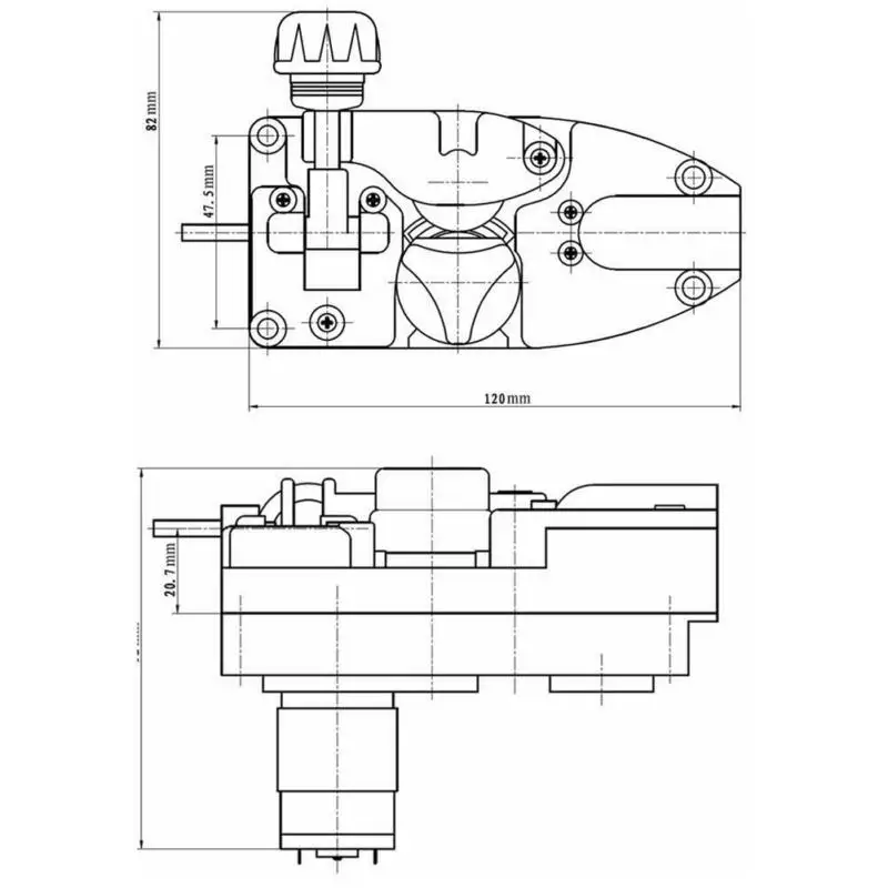 1 шт. DC12V пластиковый механизм подачи проволоки для полуавтомата mig 8 Вт рулонов двигатель обязанность сборки машин запчасти