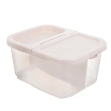 Герметизация зерновых большой емкости Градуированные зерна насекомых с крышкой кухня муки риса коробка для хранения закуски прозрачный дом