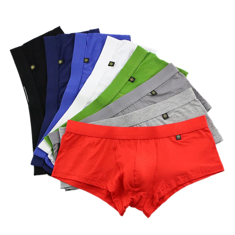 

8PCS Mens Underwear Boxers Underwear Men Modal Shorts Solid Cuecas Boxershorts Men Low Waist Boxer Underpants Trunks Pants