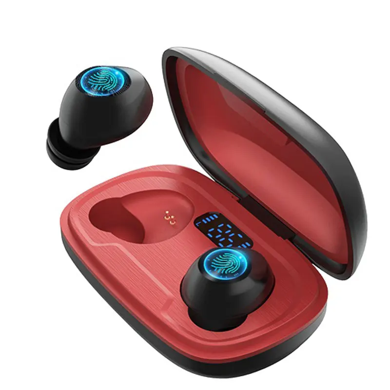 Weekly Deals Wireless Earbuds LED Power Digital Indicator TWS 5 0 Headphone Earbud Mobile Earphones With Gift Box
