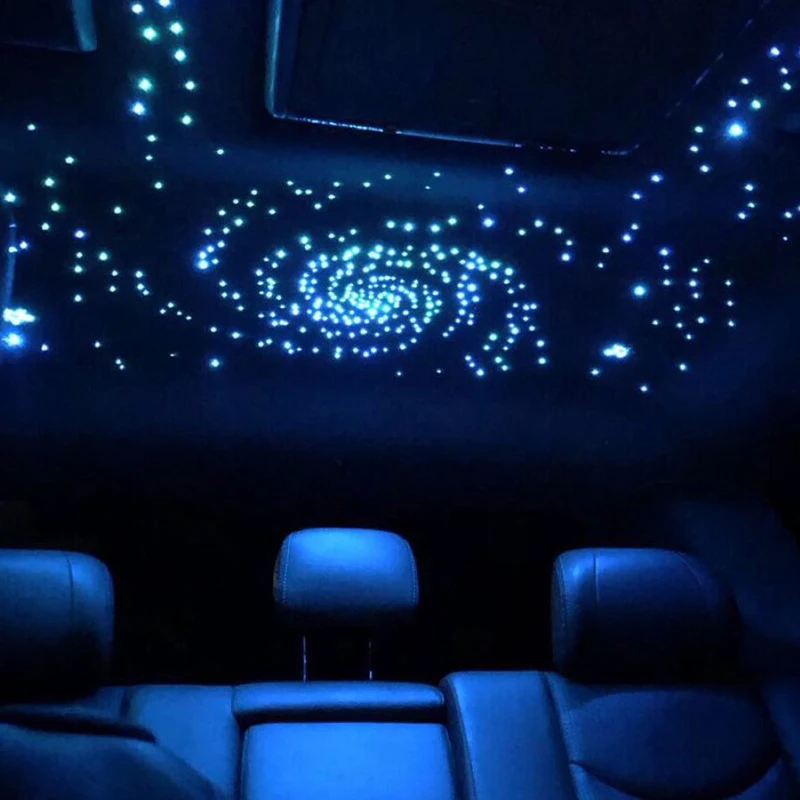 Plafonnier Led 9w 18 Trous En Forme De Ciel Étoilé Pour Voiture, Éclairage  D'intérieur En Fiber Optique, Accessoires Automobiles - Lampe Décorative -  AliExpress