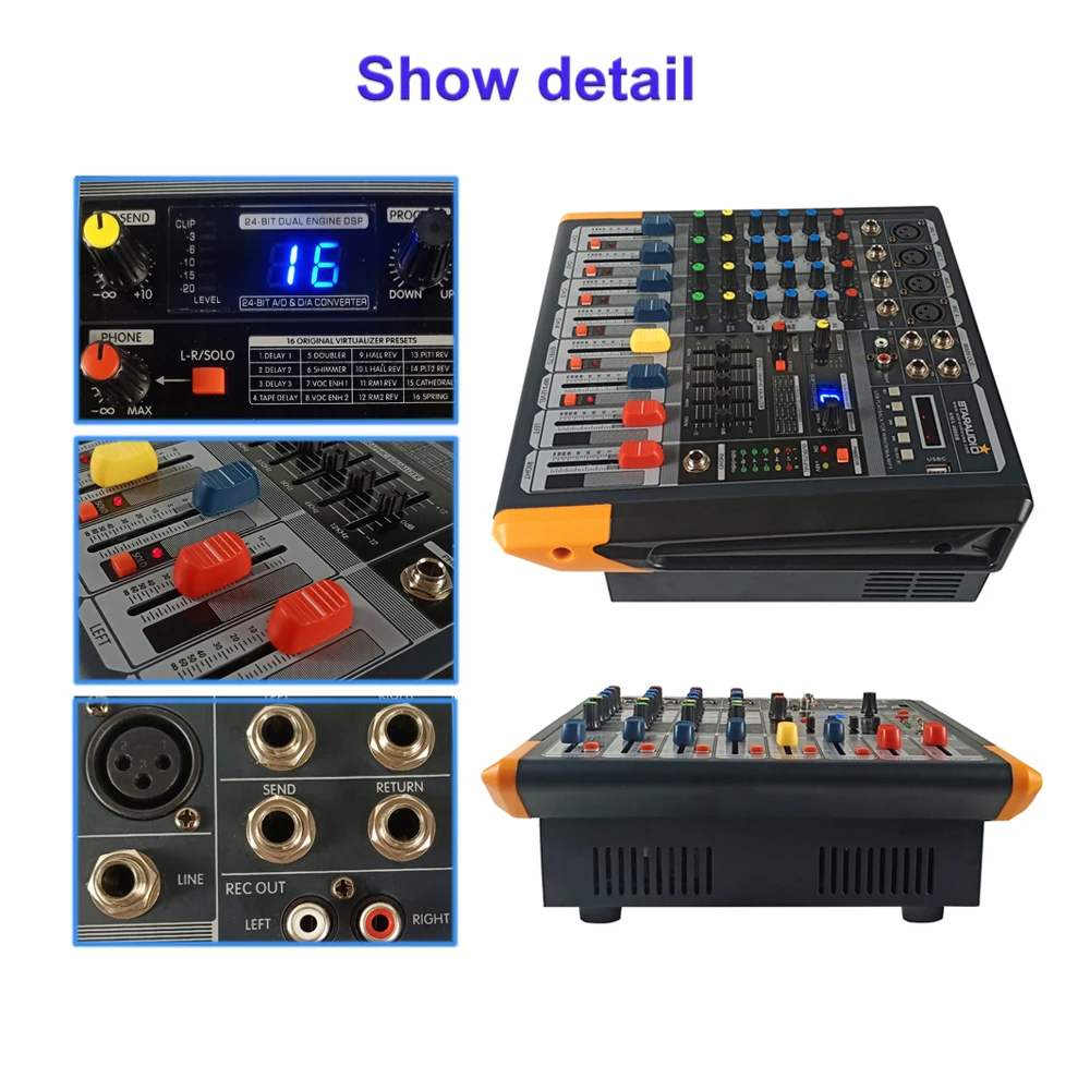 4ch mixer for dj bar