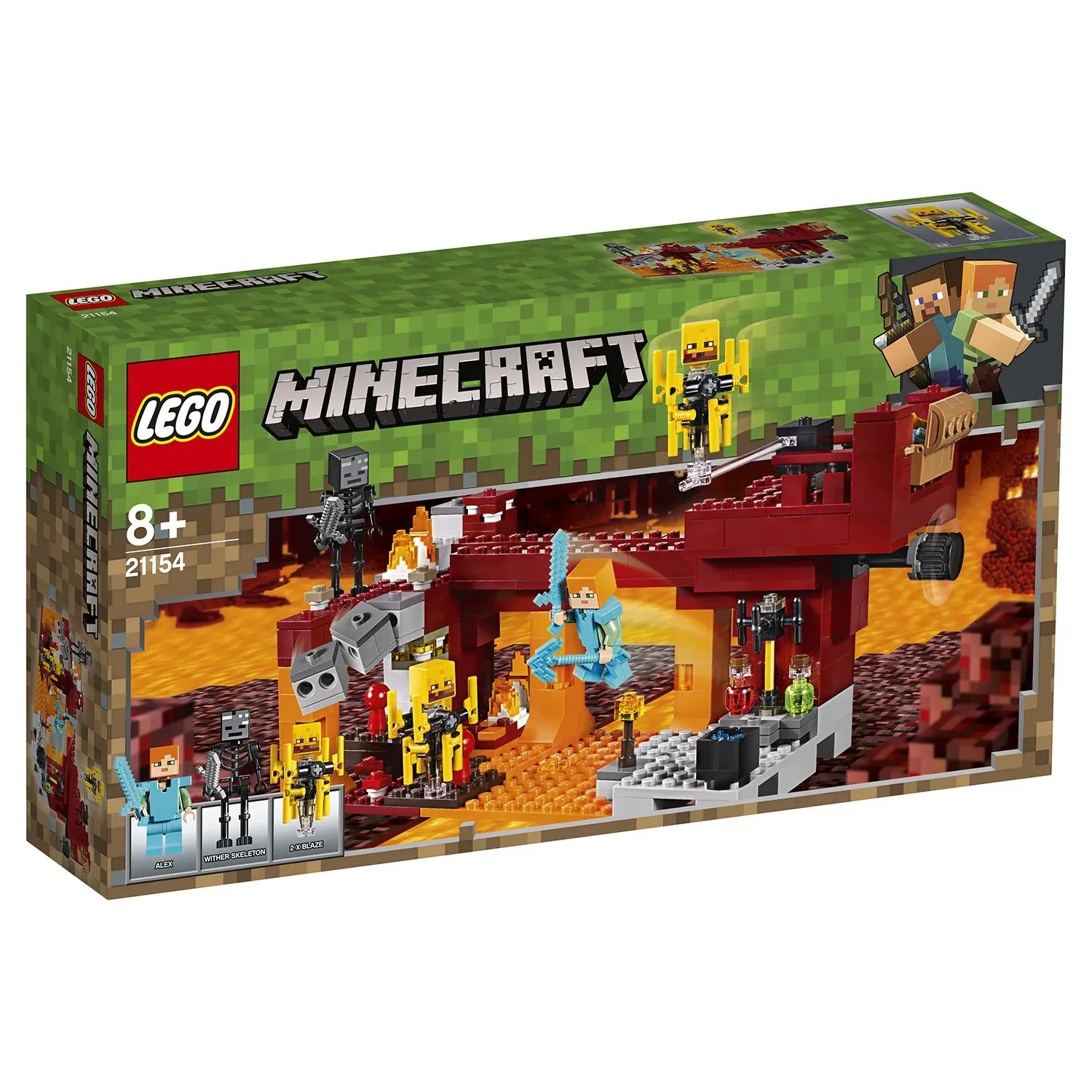 Designer Lego Lego Minecraft Bridge ifrita 21154 Designer Lego Lego Minecraft Bridge ifrita 21154