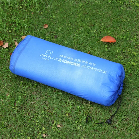 Водонепроницаемый алюминиевый фольгированный EVA походный коврик складной спальный коврик для пикника пляжный матрас напольный коврик