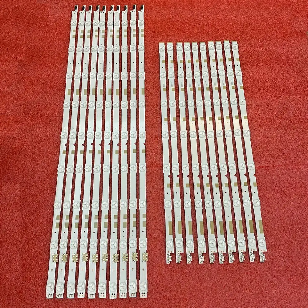 Светодиодная лента для Samsung UE60JU6870U UA60JS7200R UE60JU6800 UE60JS7200U UE60JU6850 UE60JU6875 UE60JU6872 UN60JS8000 20