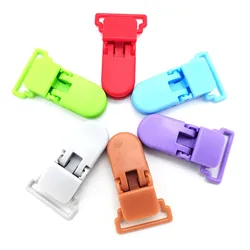 Pacifier Clips Pacifier Holder Jewelry Making Pacify Soother Holder Teether Holder For Baby Feeding Accessories Multi Colors