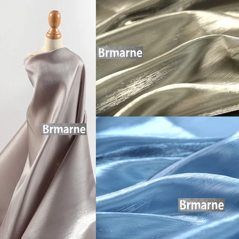 50 см* 145 см/шт. Шелковая ткань гладкий шелк ветровка хлопчатобумажная ткань одежды