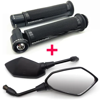 

Motorcycle Grip Moto Mirror For HONDA st 1300 cb400 sf silver wing varadero xl1000 xr 250 vlx cr 250 hornet 900 cb 500