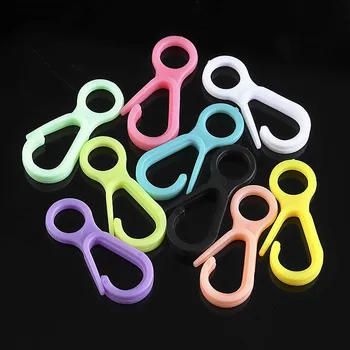 

20pcs/lot colorful Lobster Clasps Connector Keychain Key Chain For Bag Belt Dog Chains DIY Jewelry Making Findings Wholesale