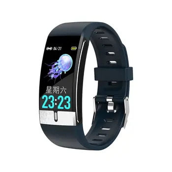 

New E66 Smart Bracelet Women Ecg + Ppg Test Bracelet Health Monitor Smart Watch Men Temperature Measurement Bracelet Smart Band