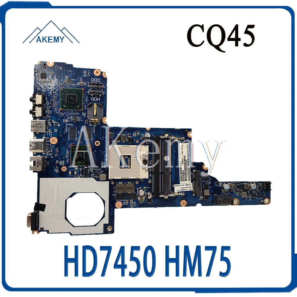 Материнская плата для ноутбука SAMXINNO For HP 1000 CQ45 450 HD7450 HM75 материнская 685108-001 685108-501