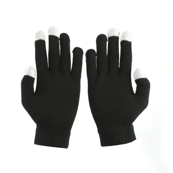 

5PCS Winter Man Woman Capacitive Touch Screen Gloves Hand Warmer Wrist Gloves Thicken Warm Hand For iPhone For iPad3