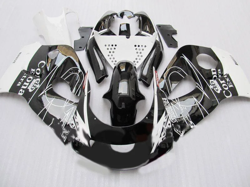 ABS обтекатель комплект для GSXR600 750 96 97 98 99 00 GSXR 600 GSXR750 1996 1999 2000 белый глянец Черный