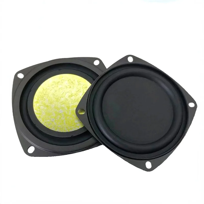 SOTAMIA 2Pcs 3" Subwoofer Passive Radiator Diaphragm Woofer Speaker Bluetooth Audio DIY Low Frequency Auxiliary Vibration Plate |