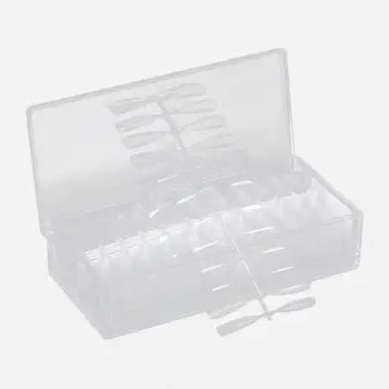 

504Pcs Pro Traceless Salon Art Fake Tips Extra Long Claw Sharp Stiletto Nails Long Sharp Nail Art Tool