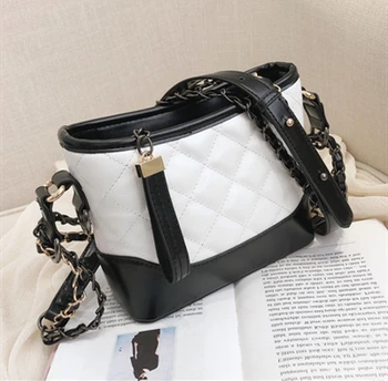 

diamond lattice Crossbody Bag Women's New 2019 Woman Bag Spring PU Leather Shoulder Messenger Bag