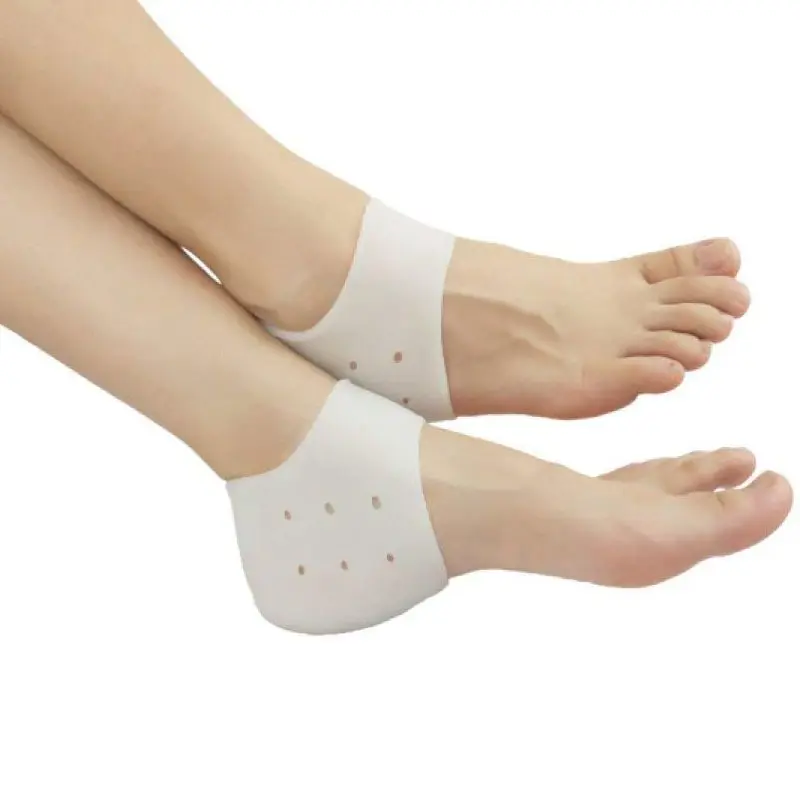 

Heel Cups Plantar Fasciitis Inserts, Gel Heel Pads Cushion New Material (3 Pairs) Great for Heel Pain, Heal Dry Cracked Heels, A