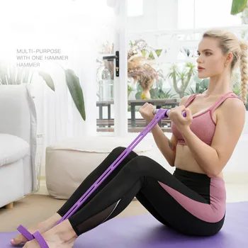 

Pedal Exerciser Elastic Pull Ropes Exerciser Belly Resistance Band Home Gym Sport Training Elastic Bands For Fitness Equipments