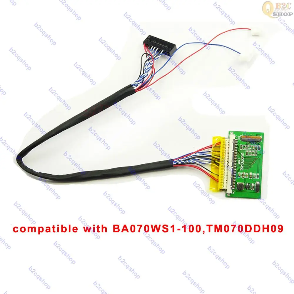 FI-X 30P к FPC 39pin 0 3 мм FFC LVDS плата преобразователя кабель для TM070DDH09 | Компьютеры и офис