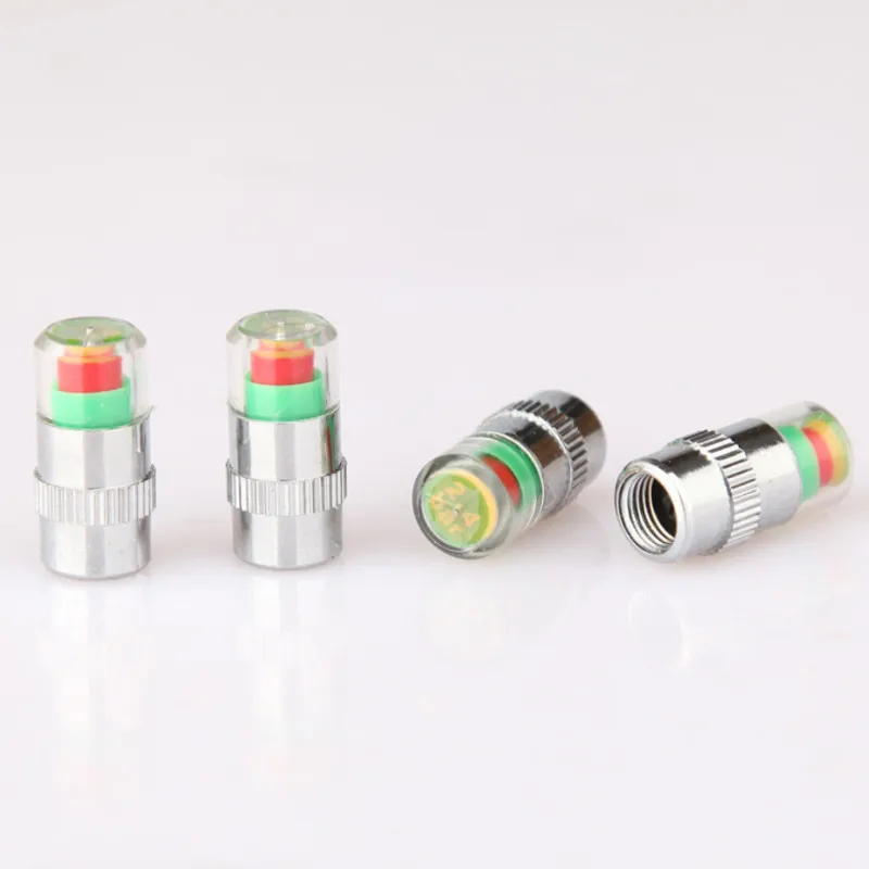 4 шт. 2.4Bar 36PSI Автомобильный датчик контроля давления в шинах клапан стволовых датчик крышек Индикатор глаз оповещения диагностический набор инструментов