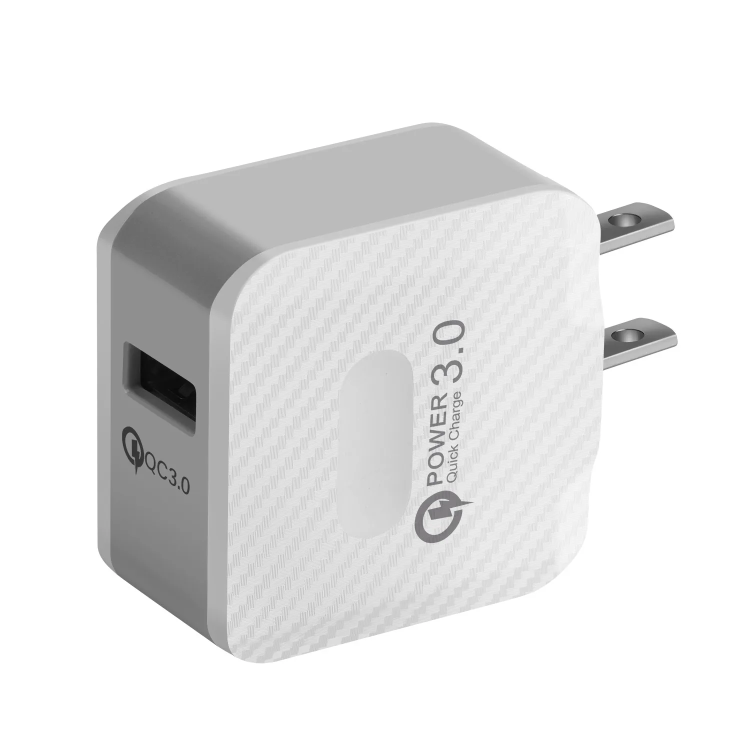 Ouhaobin USB зарядное устройство quick charge 3,0 для телефона Samung быстрое настенное зарядное устройство US Plug настенный адаптер для мобильного телефона - Цвет: White