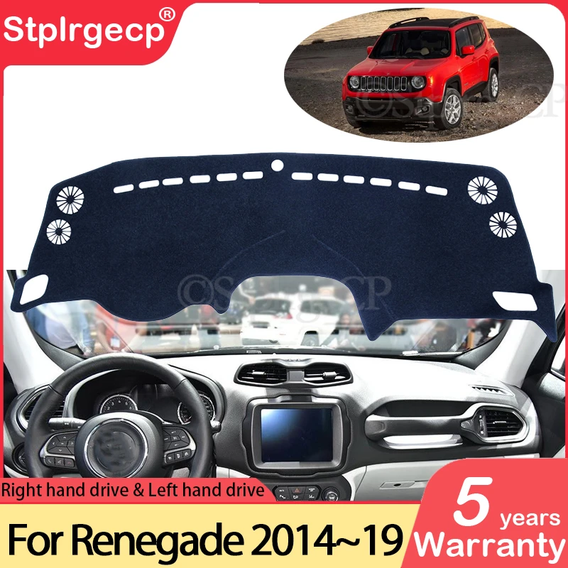 for Jeep Renegade 20142019 BU Anti Slip Mat Dashboard Cover Pad