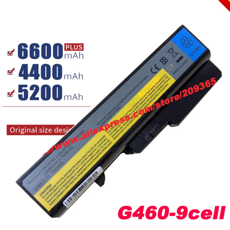 Battery For Lenovo G460 G465 G475a G475gl G575 G570 B470 G470 G560 G565 G570  G770 V360 V370a V470a V470p V570a 9cell - Laptop Batteries - AliExpress