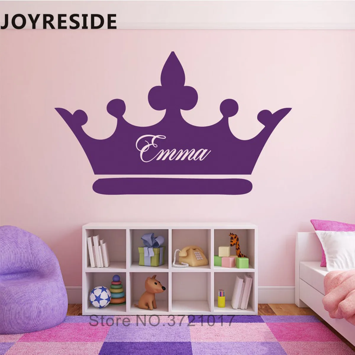 Home Décor Princess Crown Decal Crown Decal Crown Decor Princess Wall
