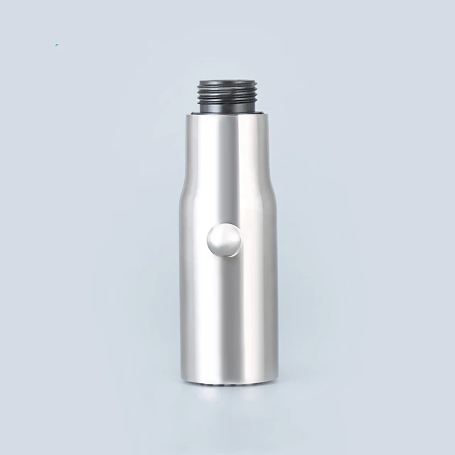 ใหม่แปรงสแตนเลสก๊อกน้ำห้องครัวดึงผักมือถือหม้อฝักบัวหัวฉีด 3