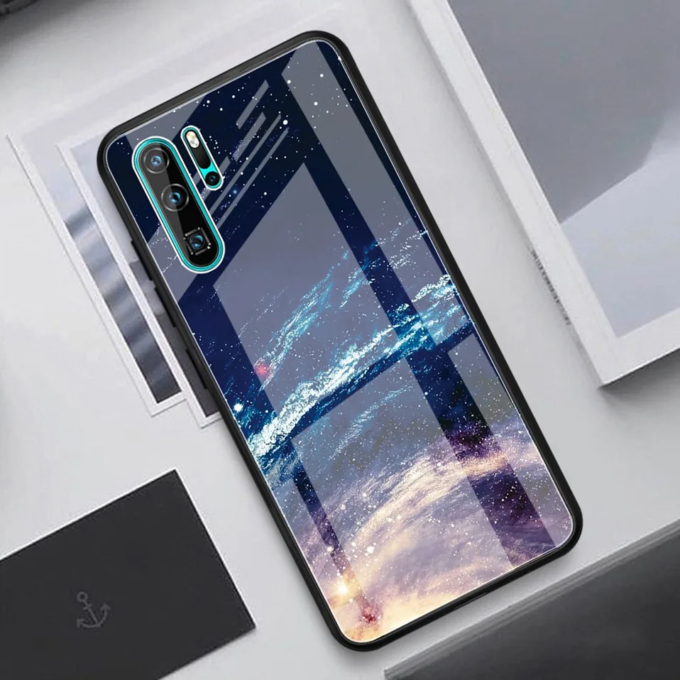 Case For Huawei P30 P20 Pro Lite Nova 3 3i Cover Luxury Glass Case For Huawei Honor 8X 10 10i 20 20i Mate 10 20 30 Pro Lite (21)