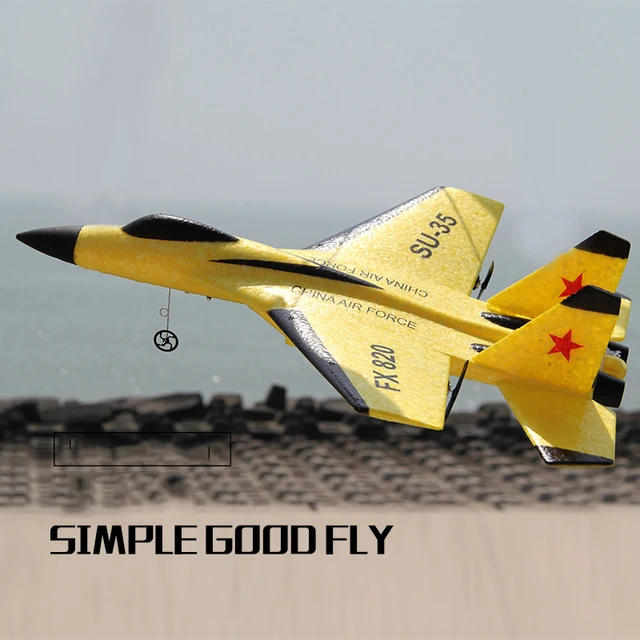 New SU-35 RC Remote Control Airplane 2.4G Remote Control Fighter Hobby Plane Glider Airplane EPP Foam Toys RC Plane Kids Gift 3