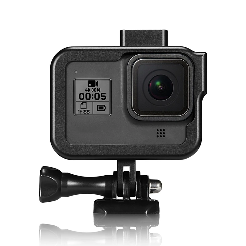Защитный чехол+ палка для селфи для GoPro Hero 8, чехол для экшн-камеры, крепление для Gopro Hero 8, аксессуары