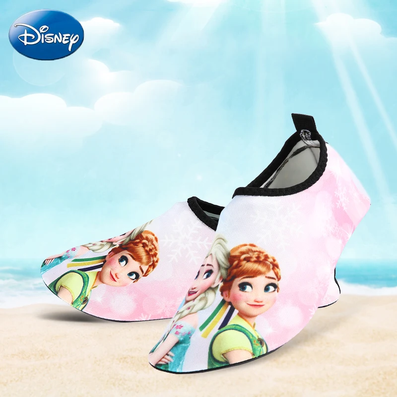 Disney детская Корона Анны и Эльзы из мультфильма «Холодное сердце» Спортивные носки плавание, дайвинг носки с персонажами из мультфильмов для девочек и мальчиков на открытом воздухе цвета морской волны пляжа Плавание ming водные виды спорта-носки в подарок