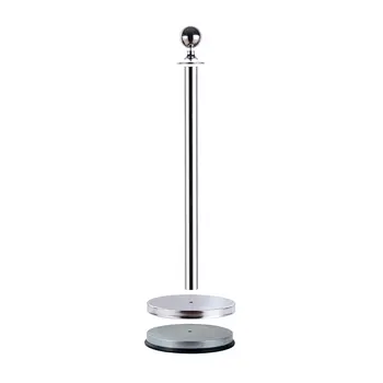 

【US Warehouse】2pcs 32 x 95cm Wedding Banquet Ceremony Concierge Columns Chenille Bases Silver