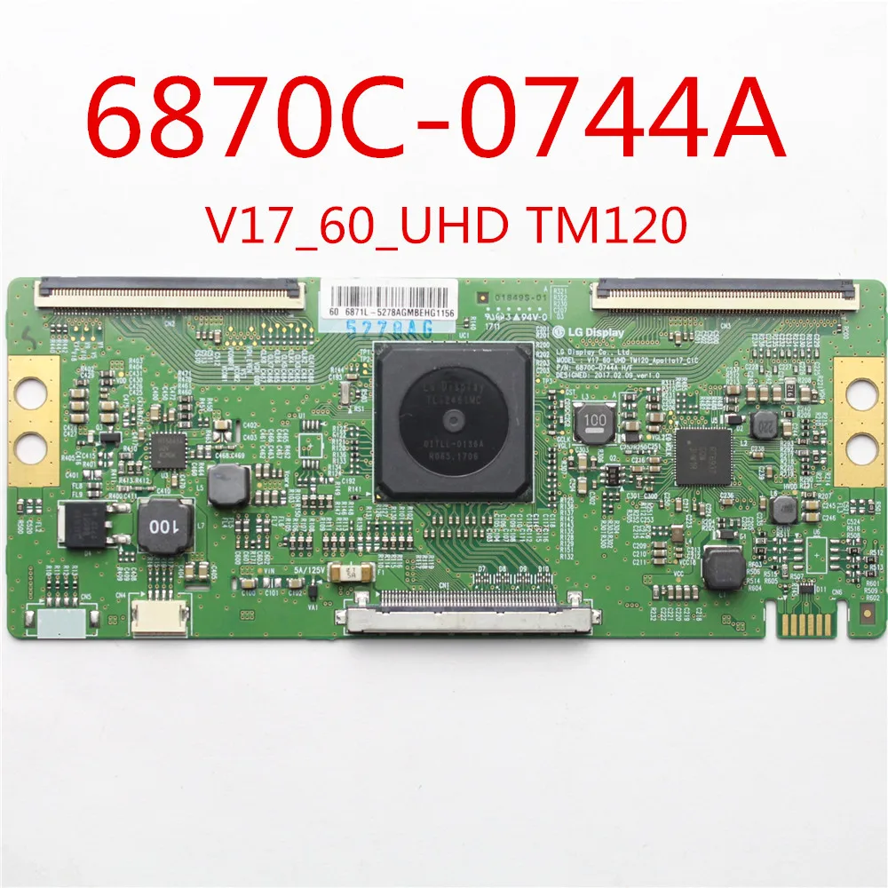 Tcon Board 6870C-0744A V17_60_UHD TM120 TV Board for LG Logic