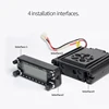 New ZASTONE D9000 50W Car Walkie Talkie Autoradio Dual Band Car Radio With Screen Mobile Two Way Radio Split Panel 6