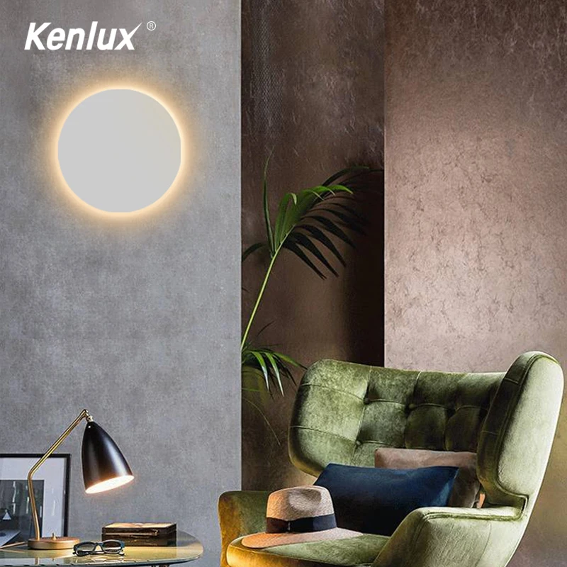 6 Вт алюминиевый творческий современный светодиодный настенный светильник для