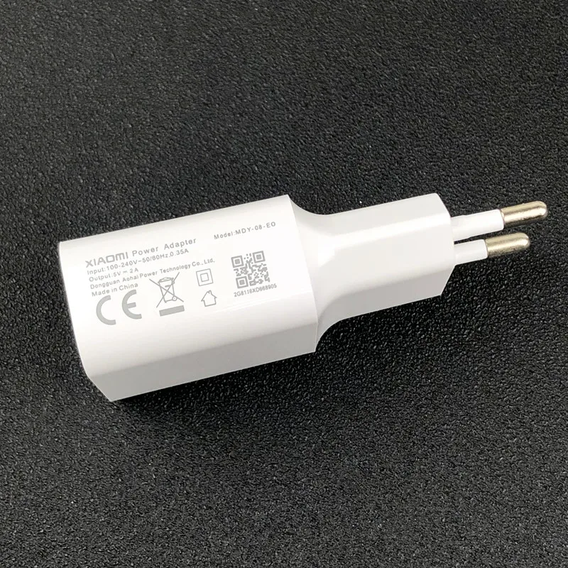 Оригинальное зарядное устройство Xiaomi 5 В/2 А Адаптивное адаптер питания micro Usb