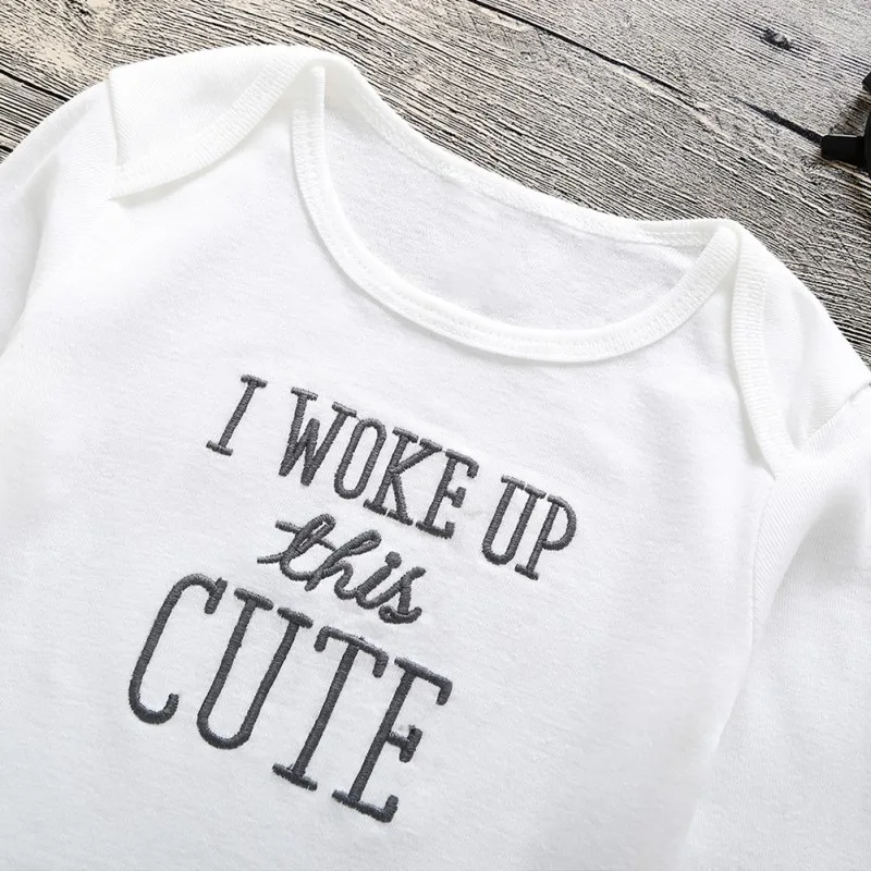 Весенне-осенний комплект одежды из 3 предметов для малышей, топы с капюшоном для маленьких мальчиков, футболка с буквенным принтом и штаны, одежда для детей возрастом от 0 до 24 месяцев