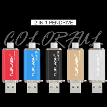 

64G Creative Mobile Phone Usb Mobile Phone And Computer Dual-Use U Disk Smart Android U Disk Metal U Disk