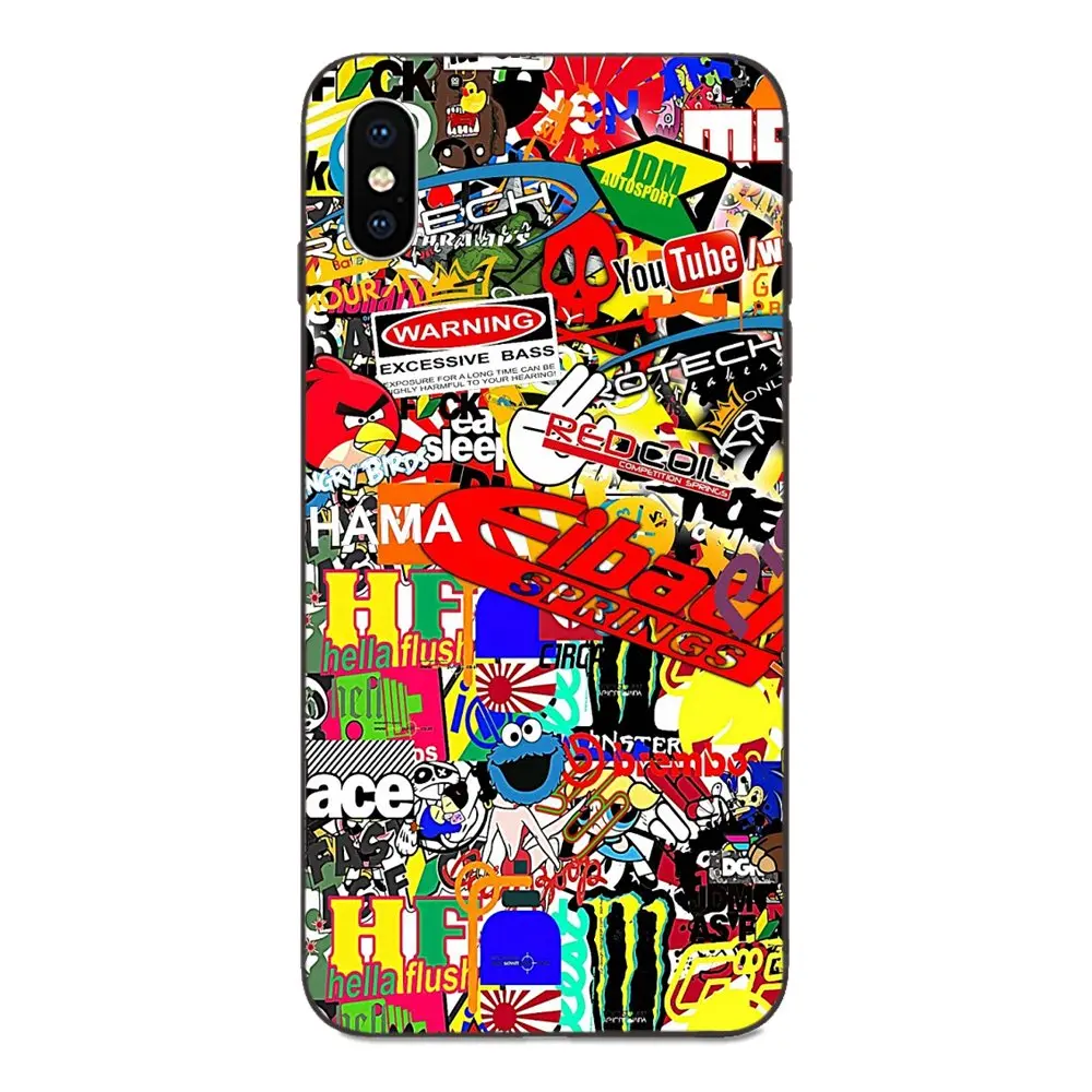 Для Samsung Galaxy A3 A5 A6 A6s A7 A8 A9 A10 A20E A30 A40 A50 A60 A70 звезды плюс мягкие прохладные парусиновые тапочки лучший чехол Стикеры бомба - Цвет: as picture