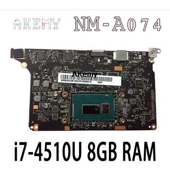 

Akemy VIUU3 NM-A074 Laptop motherboard For Lenovo YOGA2 Pro YOGA 2 Pro Test original mainboard i7-4510U 8GB RAM 5B20G38213