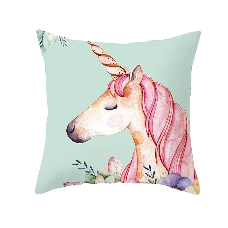 Unicorn Flamingo Pillowcover -Unicorn Fashion H15dd6b64f14340918daf6fa7dea6b429T