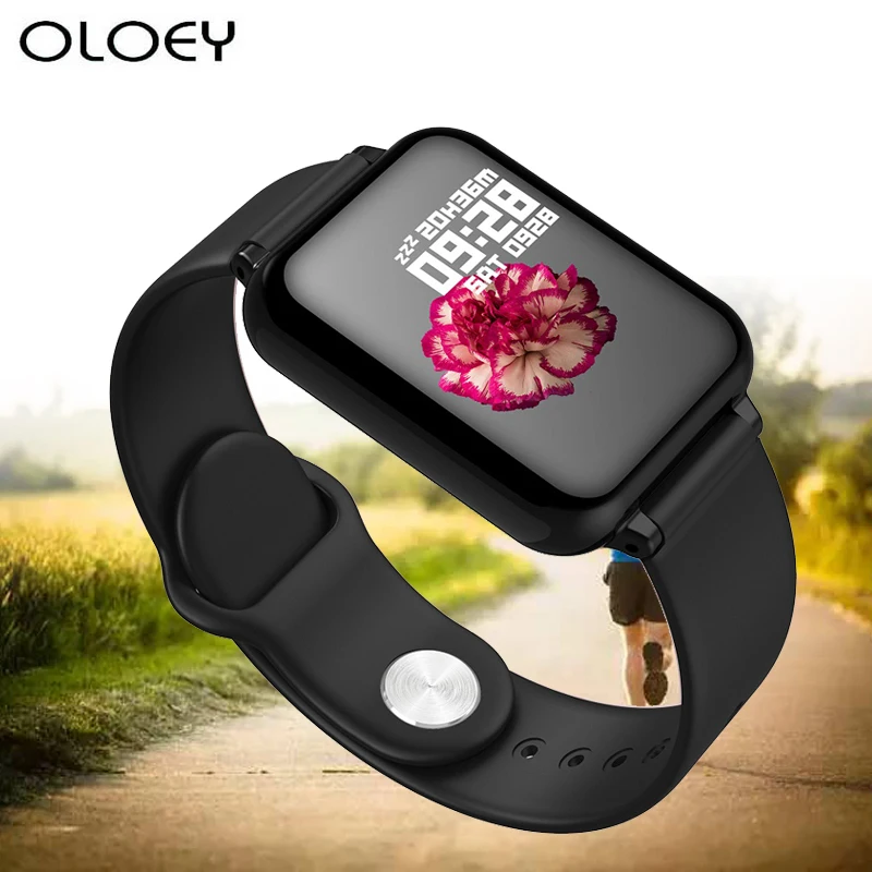 

Smart Watch Sport Fitness B57 Men Women Heart Rate Blood Pressure Monitoring Call Message Reminder Waterproof Fitness Tracker